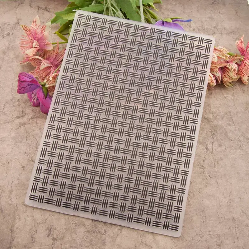 DIY Пластиковые тиснения штампы тиснение Зажим Папка DM156 карты фон узорной бумаги
