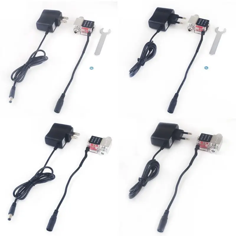 СО2 Соленоидный клапан DC 12V аквариум регулятор системы низкой температуры для