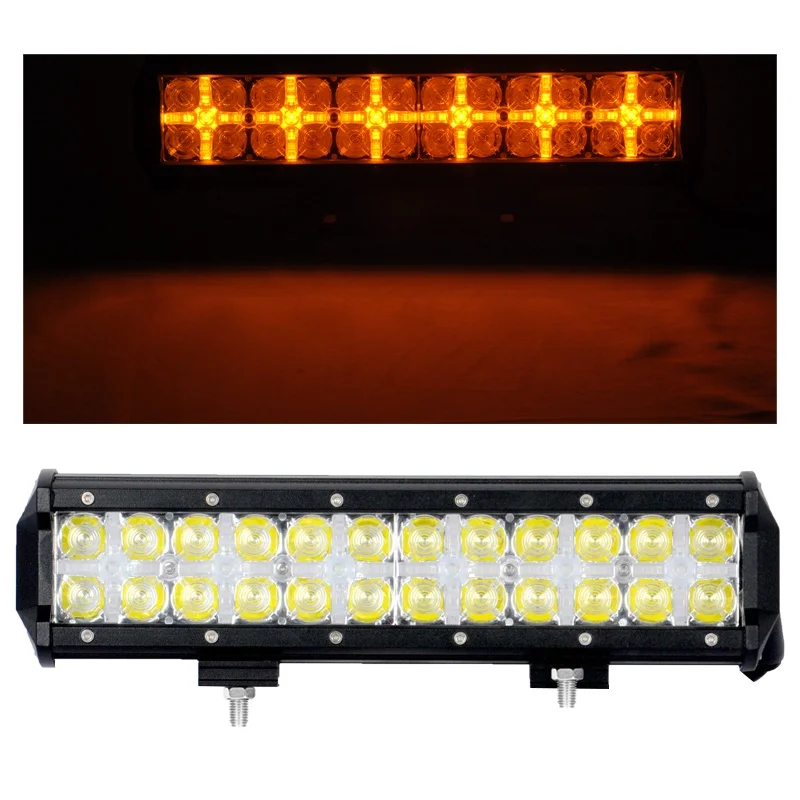 VISORAK Янтарный положение светильник внедорожный светодиодный бар 12 18 23 28 &quotInch SUV