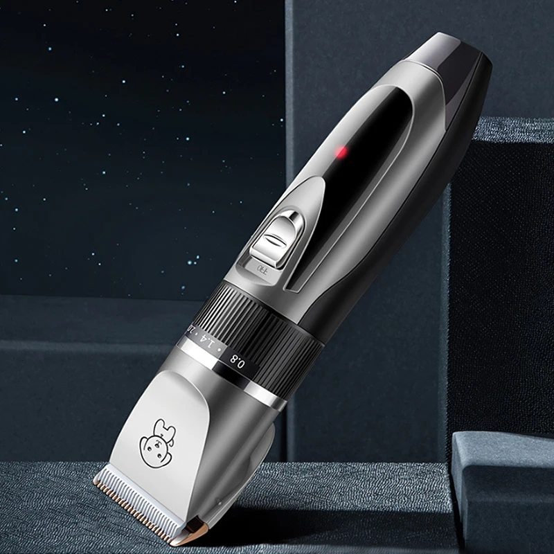 

Pet Dog Hair Trimmer Electric Hair Clippers Animal Grooming Pet Hair Clippers Grooming Kit Rechargeable Animal Hair Clippers