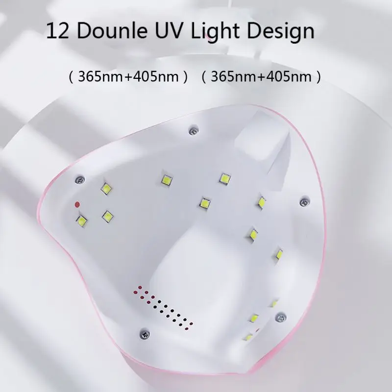 УФ-лампа для сушки гель-лака 36 Вт 395NW |