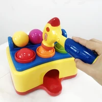 interesting hammer ball toy novelty smooth surface creative educational plastic toddler developmental board game for home