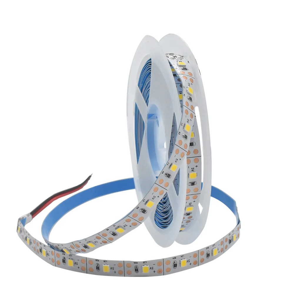 Светодиодная лента SMD2835 для подсветки гибкая LED полоска с RGB подсветкой теплого