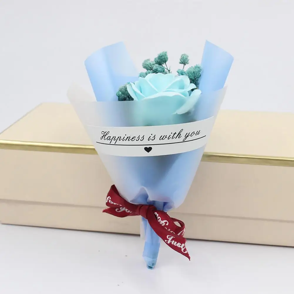 1Pc Soap Flowers Quick Dissolve Artificial Flower Valentine's Day Rose gift 2022 |