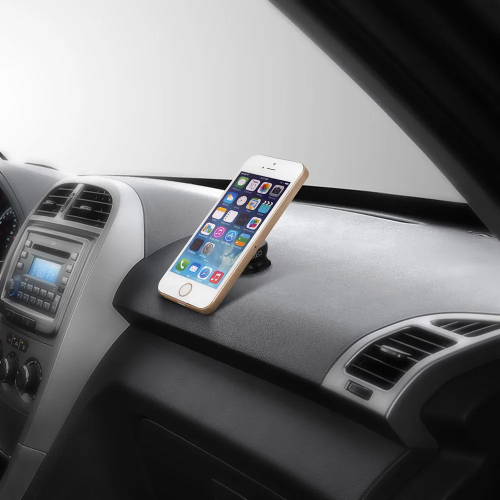2шт 360 градусов Магнитный Автомобильный держатель для док станции iphone X/8/7/6/gps
