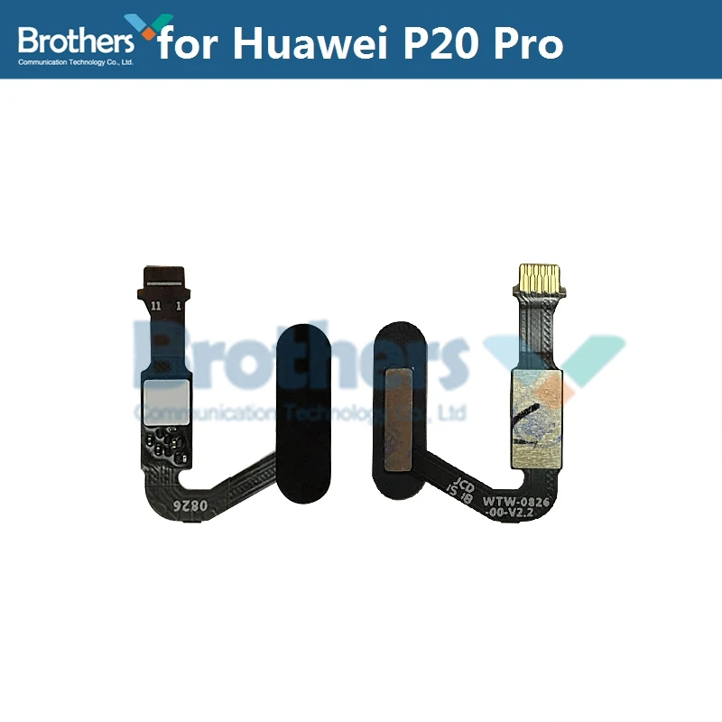Гибкий кабель для Huawei P20 Pro сканер отпечатков пальцев P20Pro сенсорная кнопка дома