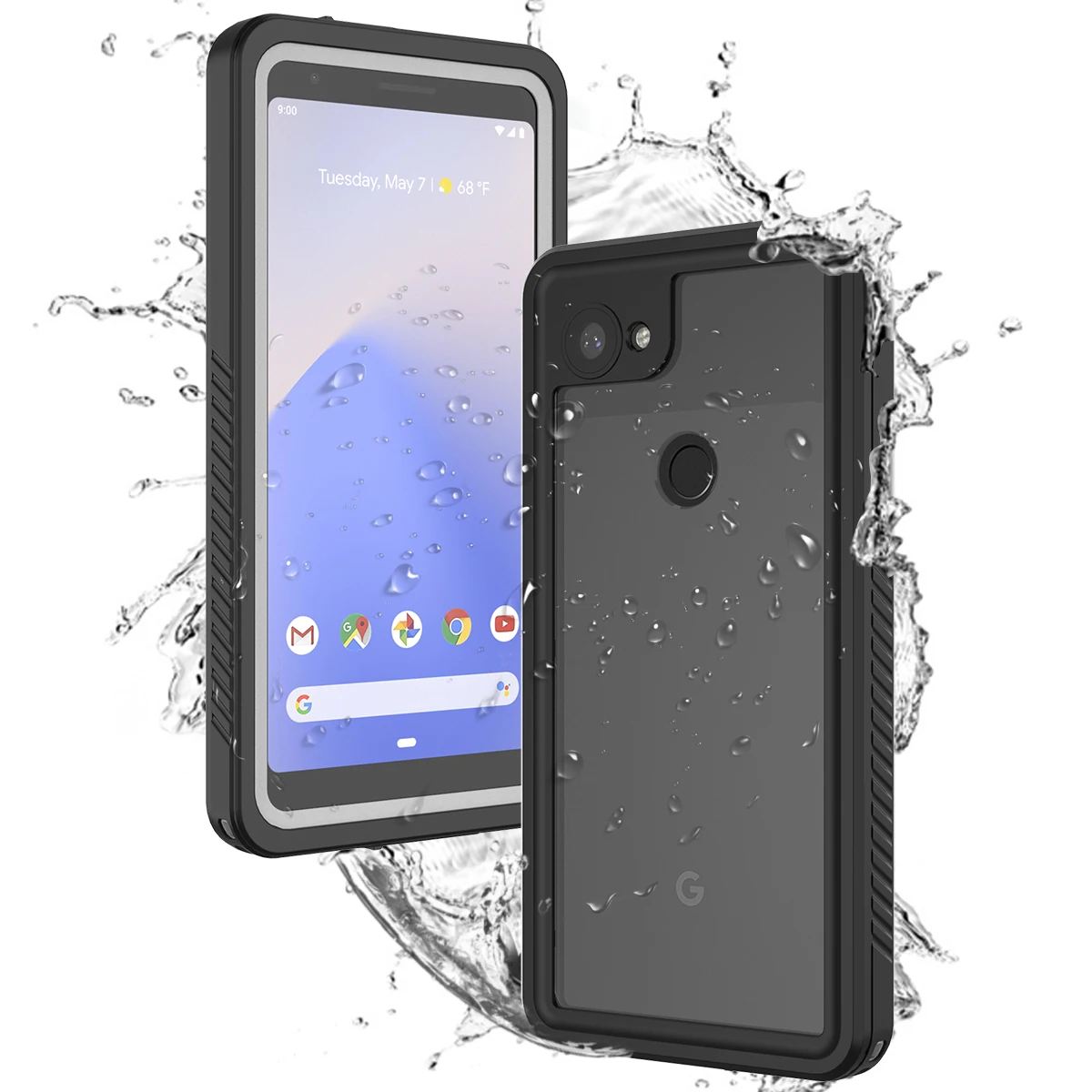 Для Google Pixel 3a XL Чехол IP68 водонепроницаемый 360 градусов Защита от падения