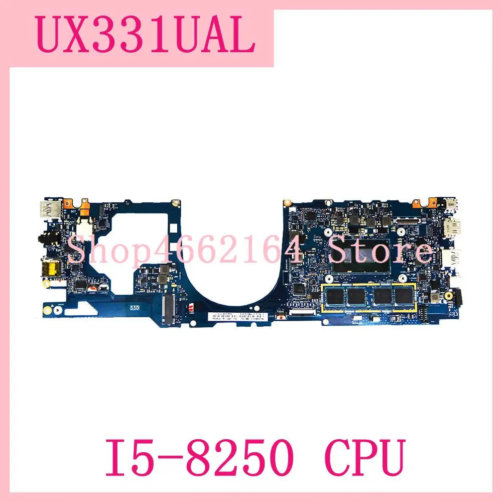 UX331UAL материнская плата I5-8250 Процессор UX331UAL Материнская плата Asus UX331UAL UX331UA UX331U UX331 материнская плата для ноутбука