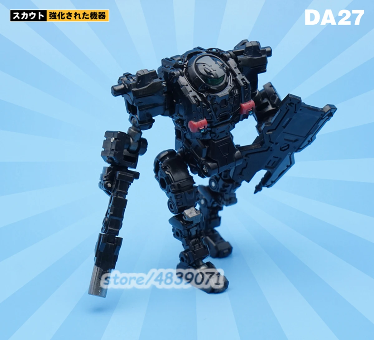 MFT DA27 DA27A DA27C Diaclone трансформация мощность ed-suit power Suit черный мех Solider Lost Planet фигурка игрушка