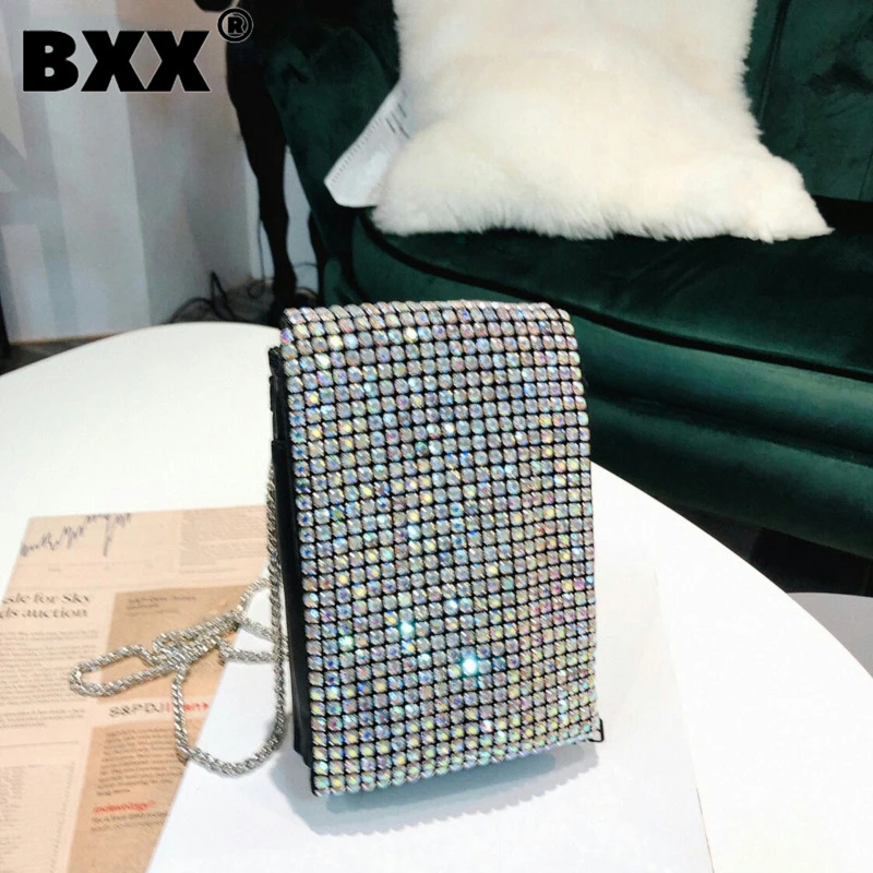 Женская сумка [BXX] через плечо на одной лямке роскошный вечерний клатч-мобильный