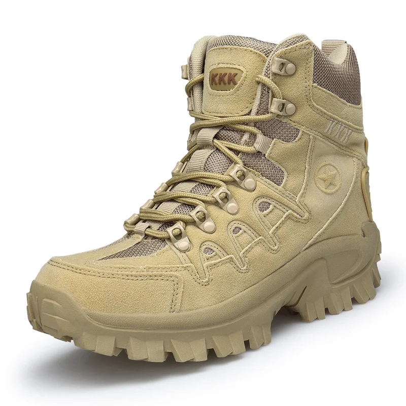 

Men's Military Boots Combat 2021 Ankle Boot Tactical Army Boot Hunting Trekking Camping Male Shoes Work Safety Boots Big Size 48