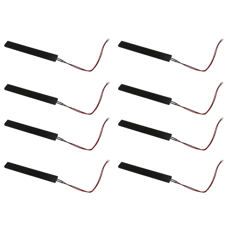 

8pcs Foot Sensing Strip Sensor Bar for Dancing Machine with Black Rubber Protector