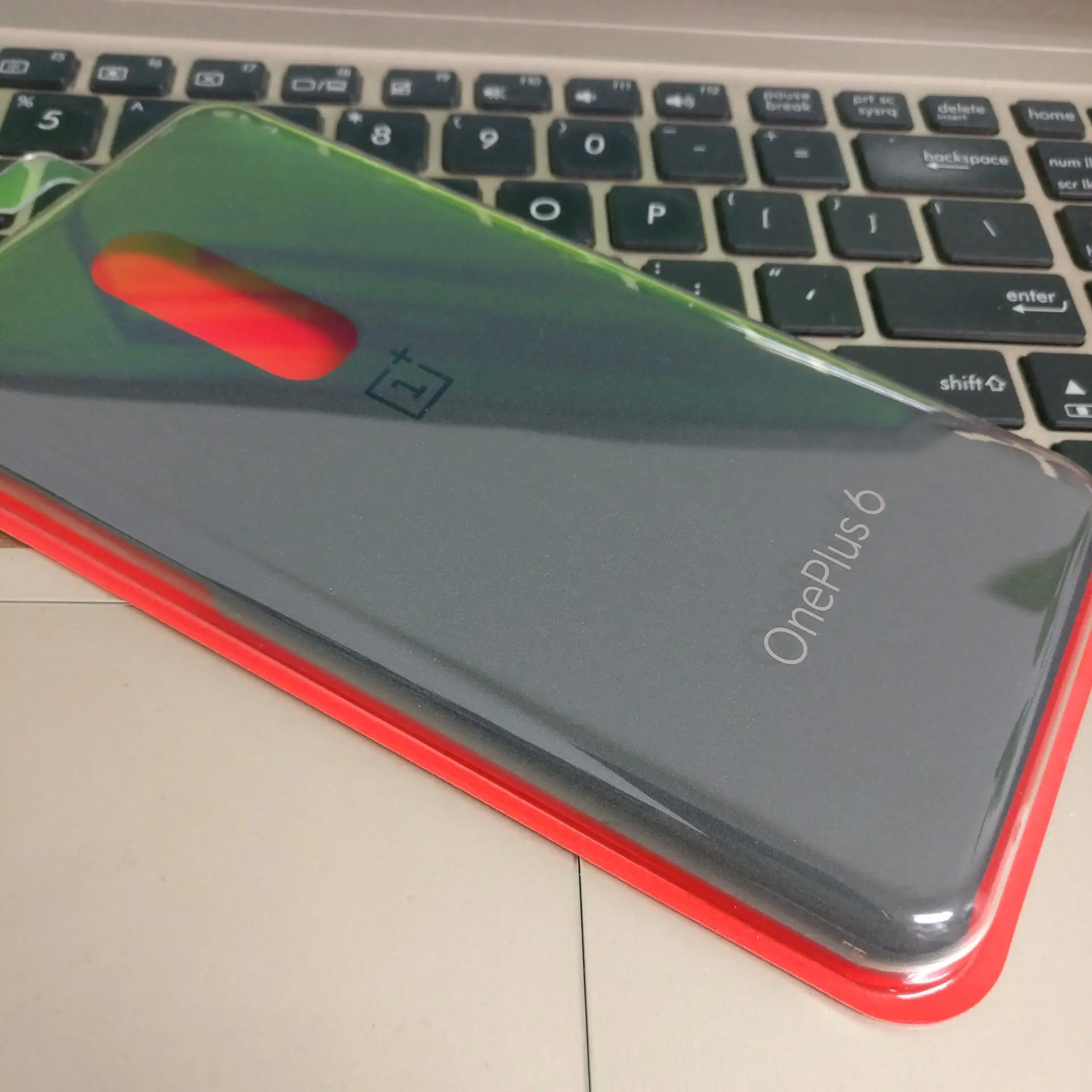 Original Official For OnePlus 6 Genuine Sandstone /karbon/ebony wood /Nylon Matte Slim Back Skin Hard Case Cover