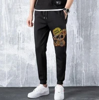 drop shipping new rhinestones sweatpants sportswear casual mens brand design hot sale pants man hot sale