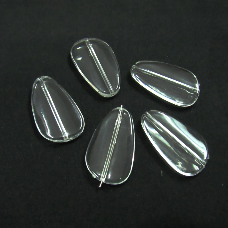 

36mm*21mm*5mm 175pcs/bag Clear Flat Acrylic/Irregular/Jewelry Accessories/DIY Hand Made /Finding Beads