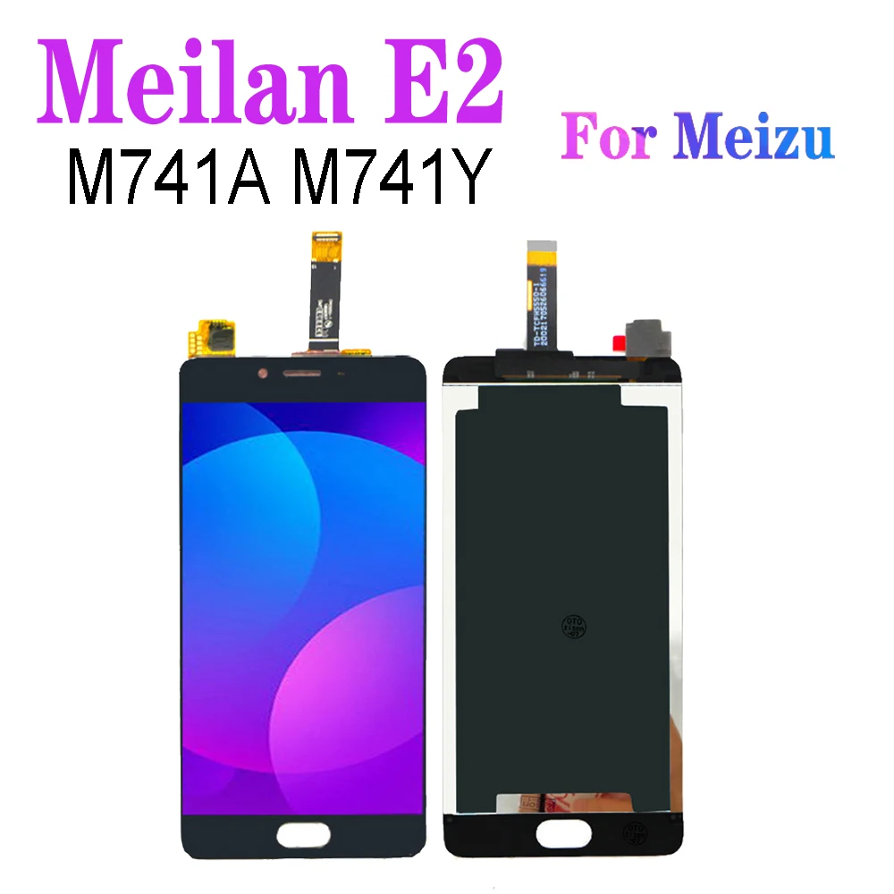 ЖК дисплей 5 дюйма для Meizu Meilan E2 M741A M741Y сенсорная панель дигитайзер датчик в сборе
