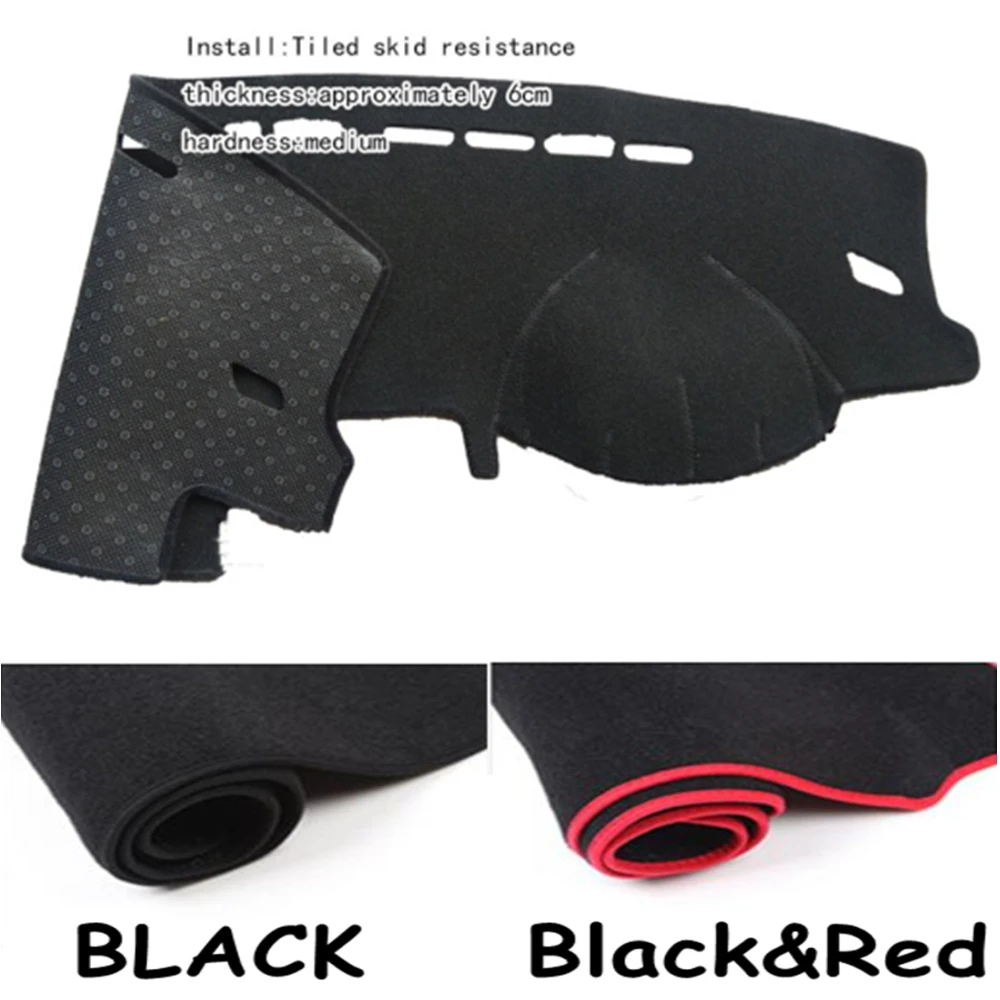 SJ Non-Slip Car Inner Auto Dashboard Cover Dashmat Pad Sun Shade Dash Board Fit For Subaru Forester 2009 2010 2011 12-2020 | Автомобили и