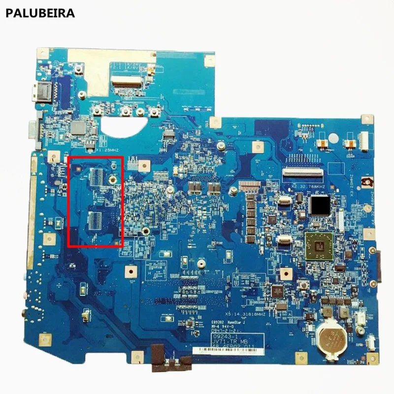 PALUBEIRA 48.4FP02.011 материнская плата для ноутбука Acer Aspire 7540 7540G MBPJD01001 ddr2 100% тесты