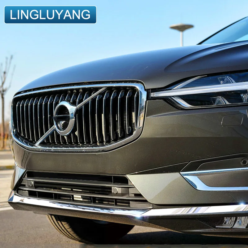 

Car sticker for Volvo XC60 front bumper trim 2018 2019 2020 2021 front lip front shovel car Accessories