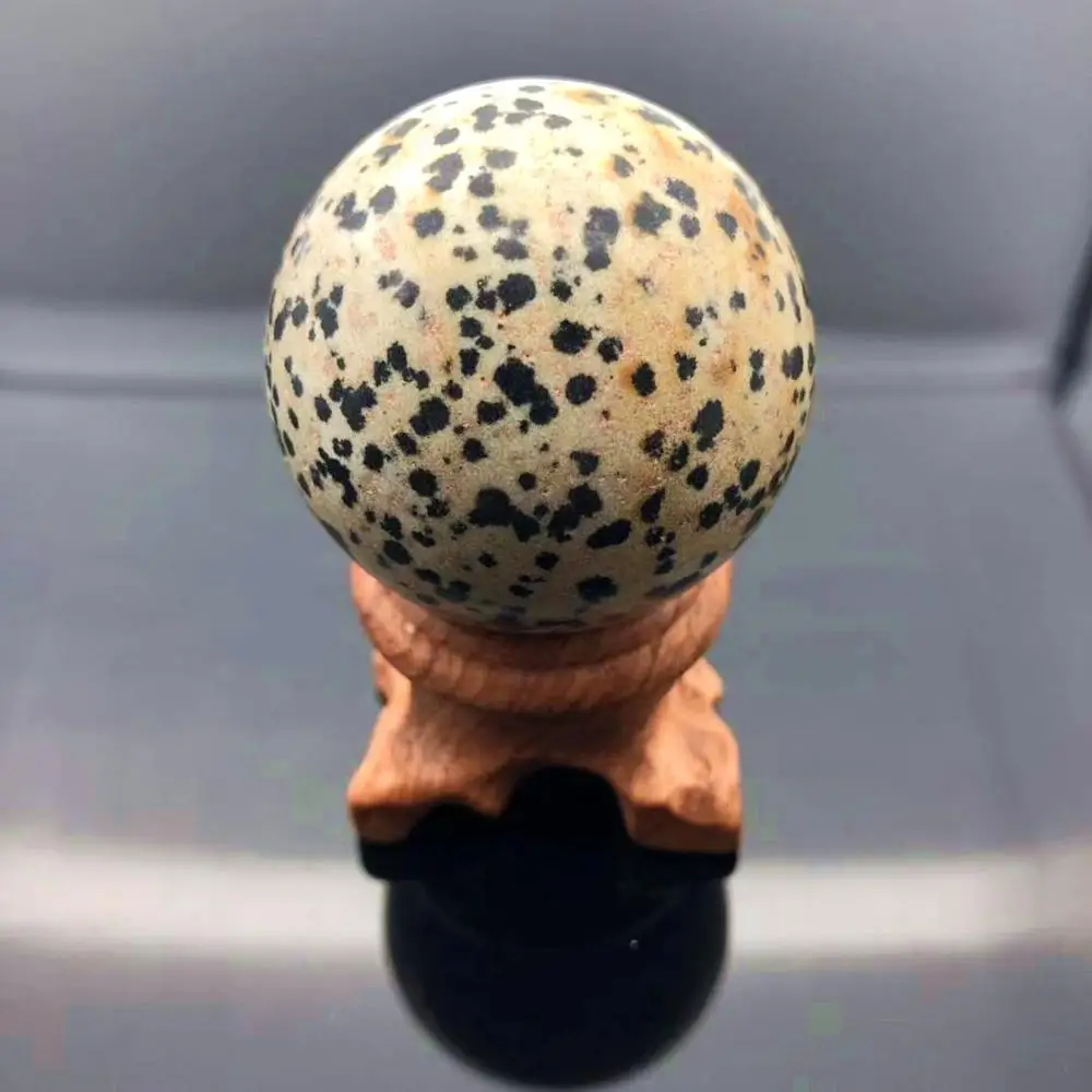 Dalmatian 12 камней Сфера Набор целебная чакра Сфера стенд Рождество Wicca домашний декор Аметист с кварцевым тигровым глазом агатовый шарик кристаллы - Цвет: Dalmatian