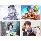 Алмазная живопись с мотивом аниме Снег геншин, Настенная картина ручной работы, вышивка крестиком, наклейка для дома, круглая вышивка, подарки