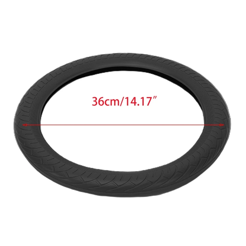 

36cm-40cm Universal Elastic Anti-slip Soft Silicone Car Steering Wheel Case Cover Shell Skidproof Auto Accessories