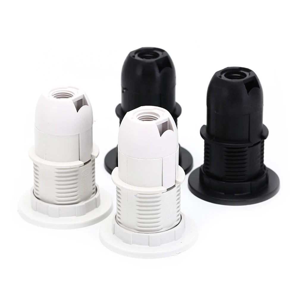 

E14 Light Bulb Lamp Holder Screw E14 Base LED Light Lamp Bulb Holder Adapter Socket Lampholder Pendant 250V 2A 2Pcs