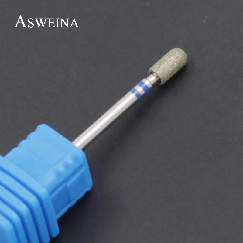 ASWEINA, 1 шт., конический стиль, диаметр 3,5 мм, алмазные сверла для ногтей, электрический аппарат для маникюра, аксессуары для ногтей, инструмент