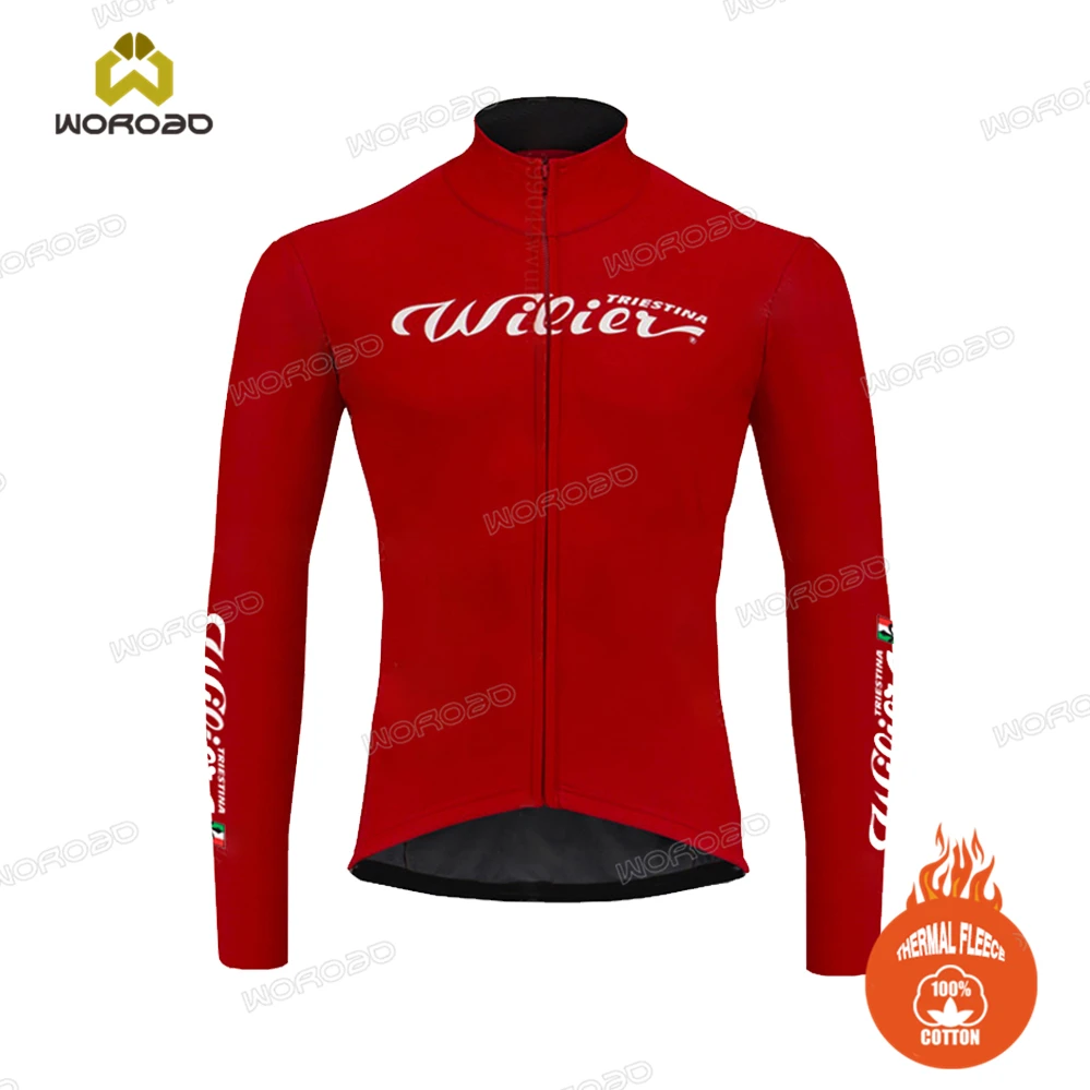 

Winter Cycling Jacket Bike Jersey Men Thermal Fleece Long Sleeve MTB Ropa Ciclismo Men Triathlon Bike Jersey Ciclismo