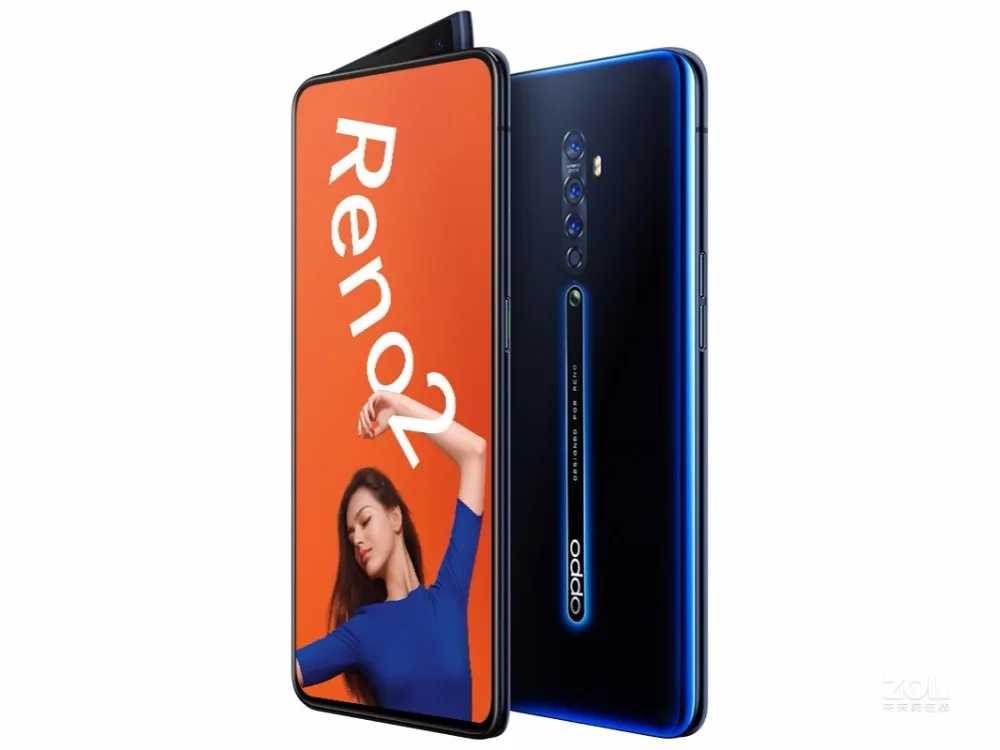 Oppo Reno 2 20x zoom Смартфон Snapdragon 730 6," AMOLED 48.0MP+ 16.0MP+ 13.0MP+ 8.0MP+ 2.0MP экран отпечатков пальцев VOOC 3,0 128GB
