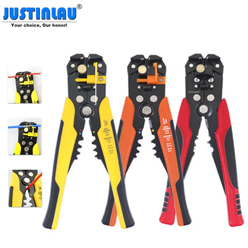 

инструменты плоскогубцы Electrician 8-inch Automatic Wire Stripping Pliers Suitable for BVR Cable Multi-function Crimping Tool