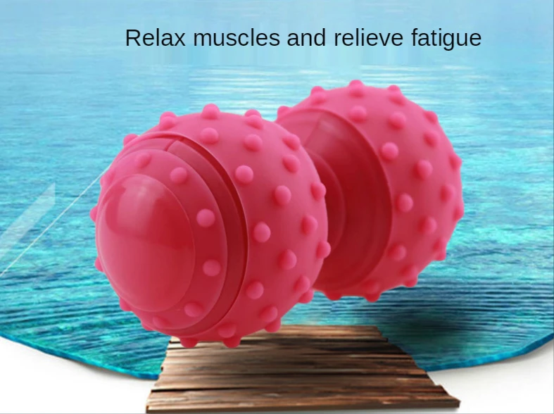 

Bumped Peanut Fascia Ball Massage Balls To Relax Muscles Fitness Exercise Spine Yoga Stabilization Workout From Home Slimming