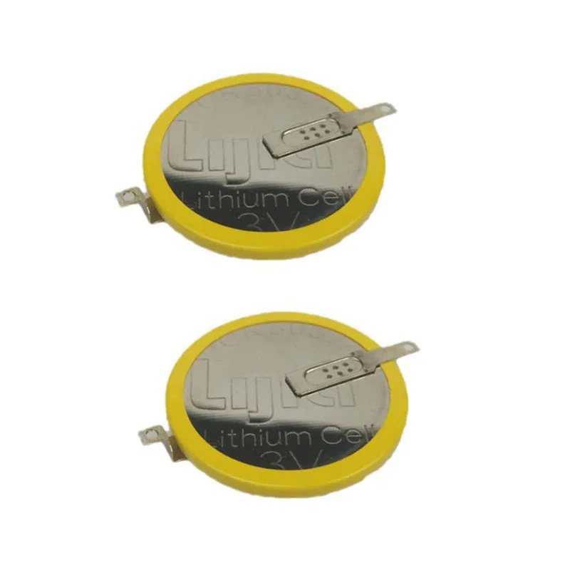 В партии 2 шт. CR3032 CR 3032 3V 600mAh литиевая батарея таблеточного типа монета клеток