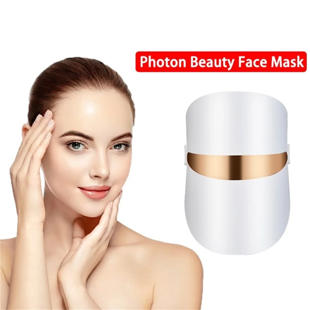 Belleza Facial Masque LED Mask Beauty Skin Rejuvenation Photon Red light Therapy Wrinkle Acne Tighten Care | Красота и здоровье