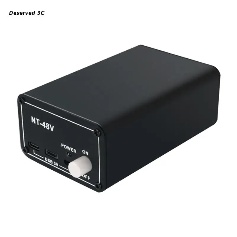 

Микрофон с фантомным питанием R9CB USB, оборудование для микрофона 48 В, фантомный источник питания для конденсаторного микрофона, записи музык...