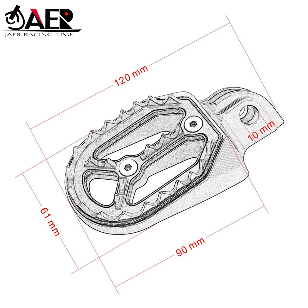 Подножки JAER для мотоцикла подножки педалей KTM 1290 Super Adv/R/S/T 1190 1090 1050 990 Adventure 690 950