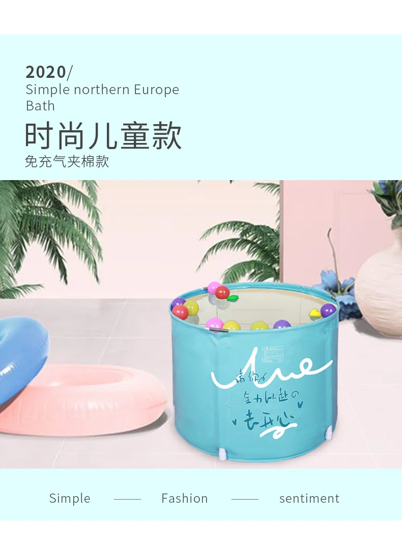 

The Bath Bucket Of Adult Inflatable Tub Home Thickening Large Tub Bath Bucket Body Plastic Bath Bucket Of Female Artifact