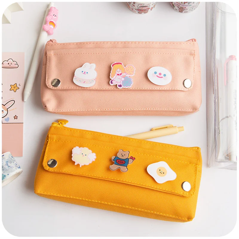 Милая сумка для карандашей в японском стиле студенческие канцелярские товары