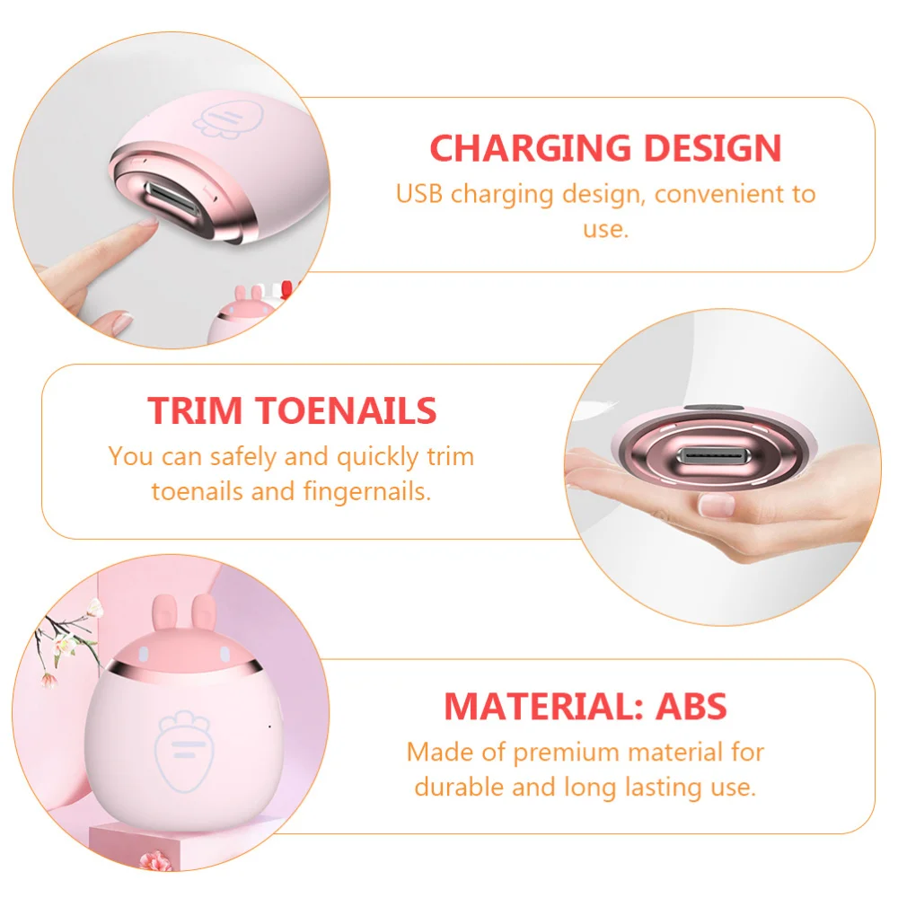 

Electric Nail Cutter USB Charging Nail Trimmer Portable Smart Nail Clipper