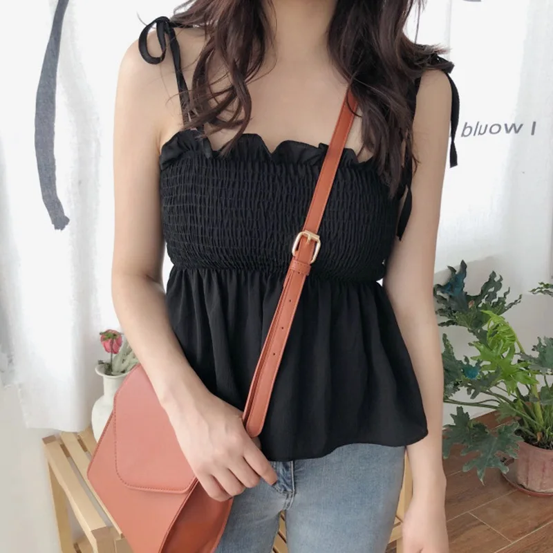 

Korean Sexy Cute Slim Breathable Tube Top Sleeveless Camisole Sexy Tanks