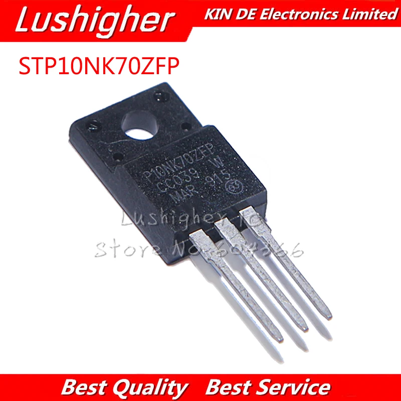 10 шт. STP10NK70ZFP TO 220F P10NK70ZFP STP10NK70 220 10NK70 новый оригинальный|Интегральные схемы| |