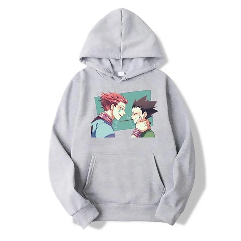 Худи Hunter X Толстовка Hisoka толстовки для женщин и мужчин Японская уличная одежда