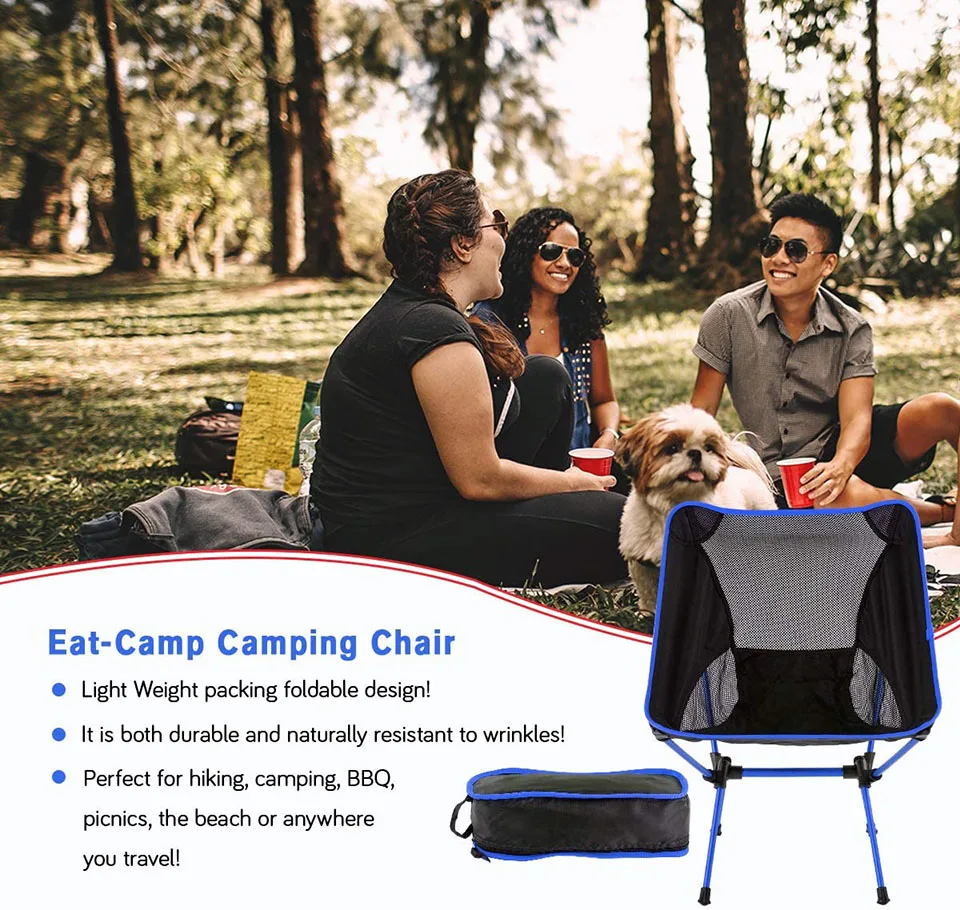 

Travel Outdoor Folding Chair Ultralight High Quality Outdoor Camping Chair Portable Beach Hiking Picnic Seat Fishing Tools Chair