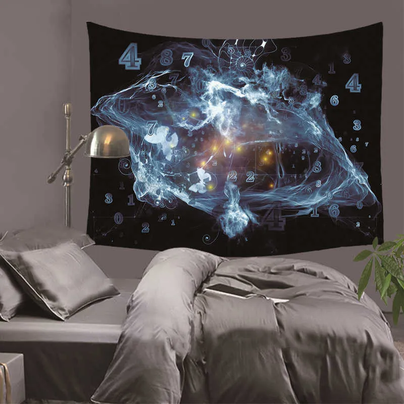 Красивый Звездный геометрический Настенный Гобелен Мандала богемные мандалы