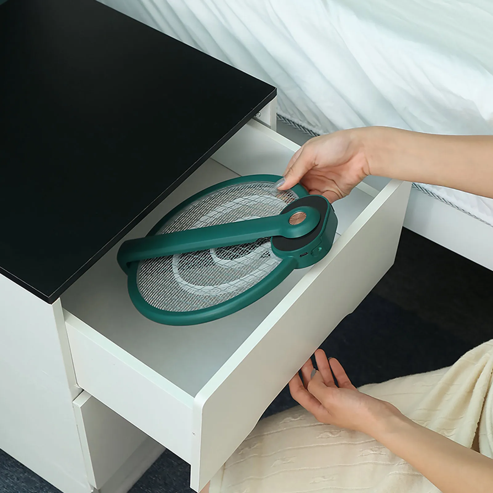 

Electric Mosquito Swatter Layers Mesh Electric Handheld Mosquito Killer Insect Fly Bug Mosquito Swatter Killer household product