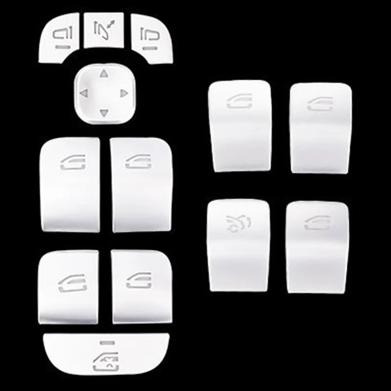 Переключатель окна автомобиля крышка стекла лифт переключатель стикер для