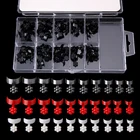 100 шт. французские короткие стильные акриловые накладные ногти белогоКрасногочерного цвета накладные ногти для дизайна ногтей Наклейка на Палец инструмент для наращивания с коробкой