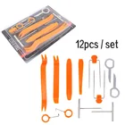 12 шт.компл. автомобильный радиоприемник, клипса для двери, обшивки панели, приборной панели, снятия аудиосигнала открытый установщик, рычаг для автомобиля, для снятия аудиосистемы BMW