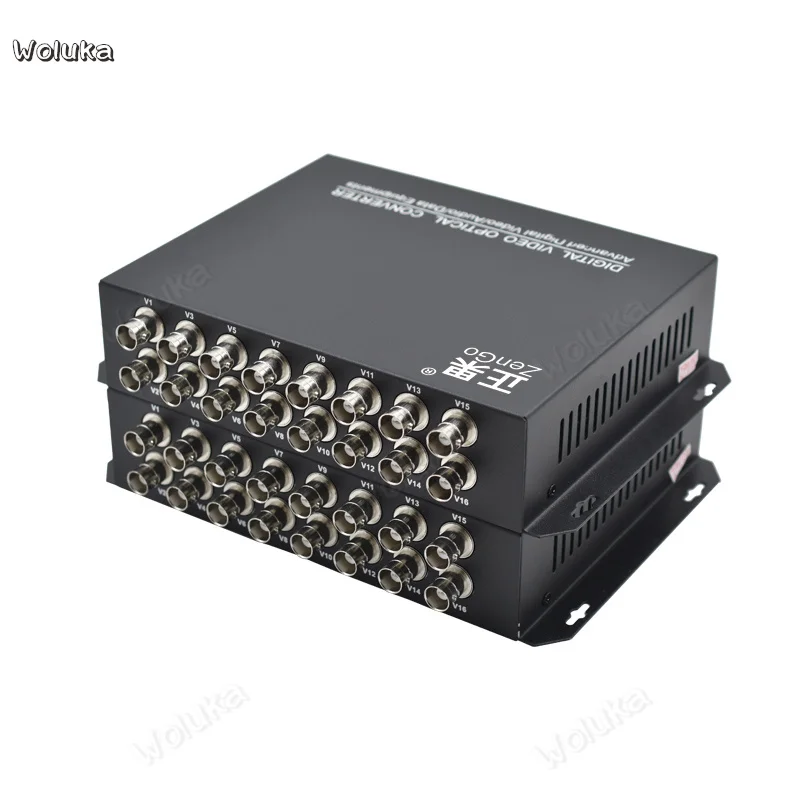 Оптический трансивер 16 канальный чистый видео монитор аналого цифрового