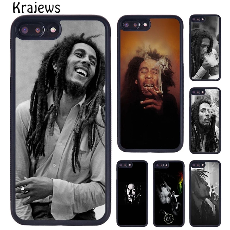 Чехол krajew для телефона с изображением Боба Марли iPhone 5 SE 6s 7 8 plus X XR XS 11 12 pro max Samsung